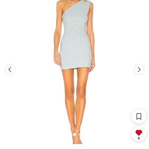 Michael Costello women’s blue dress